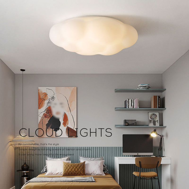 Lampada da incasso contemporanea in plastica, luci da incasso in bianco per camera da letto