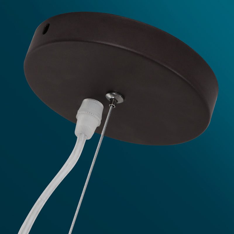 Moderne Metallheizenbeleuchtung Rechteck 1-Licht Island Lichter