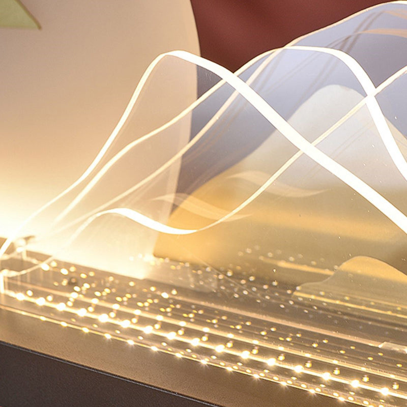 Zeitgenössische Kücheninselbeleuchtung Rechteck Metall 1-Licht Island Lichter