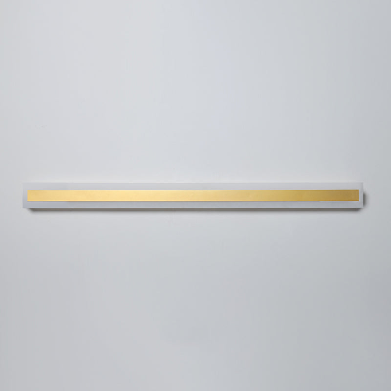 Lineare Form Metall Wandleuchten moderner Stil 1 Lichtwandbeleuchtung