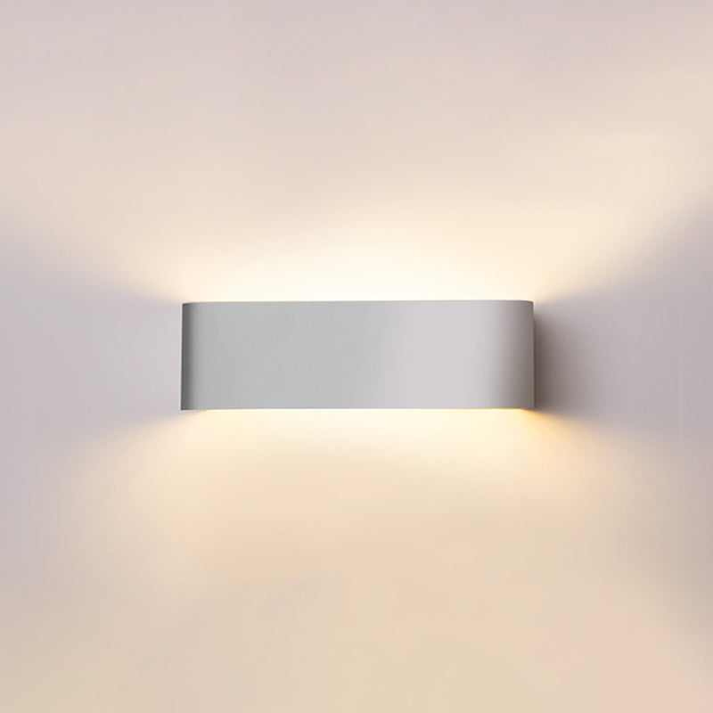 Forme carrée Applexion murale en métal moderne Lumière murale à 1 lumière