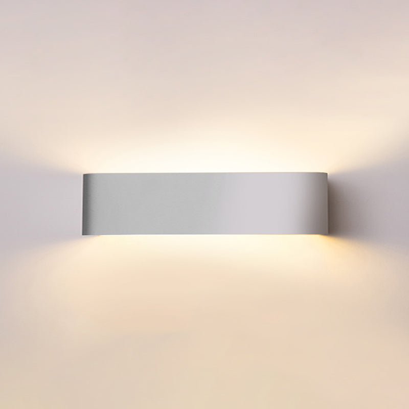 Forme carrée Applexion murale en métal moderne Lumière murale à 1 lumière