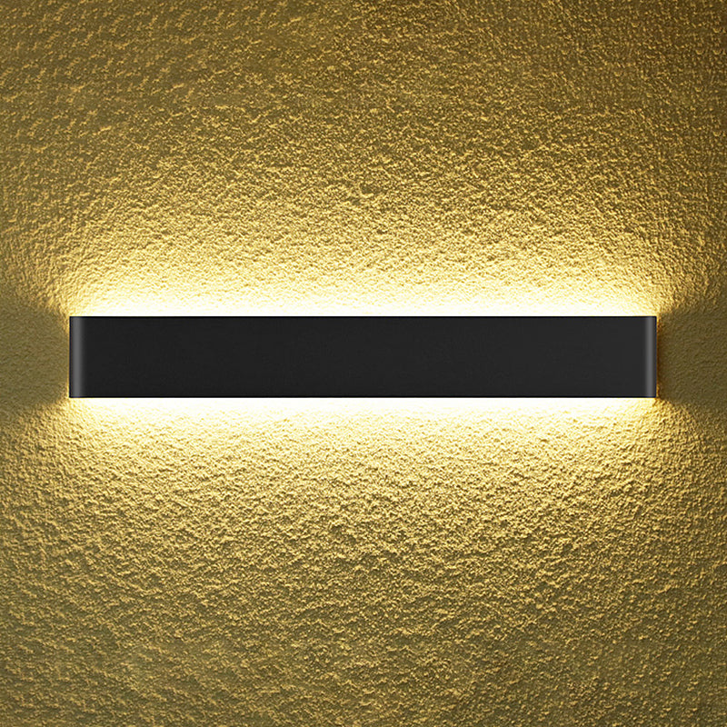 Forme carrée Applexion murale en métal moderne Lumière murale à 1 lumière