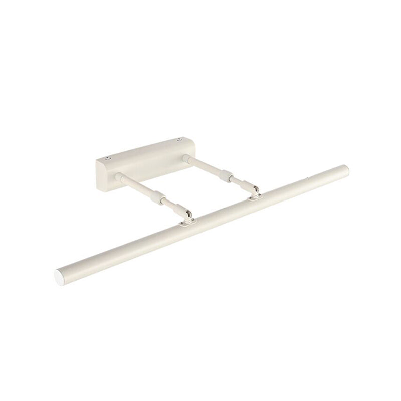 Linear Shape Metal Wall Sconce Modern 1 Light Swing Arm Mirror Wall Mounted Light