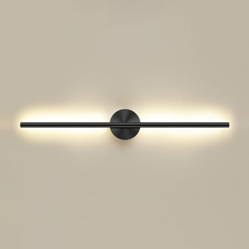 Zeitgenössische Metall Wandleuchte gerade Form LED Wandleuchte für Schlafzimmer