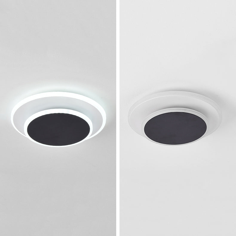 Lámpara de techo LED de montaje empotrado contemporánea para dormitorio