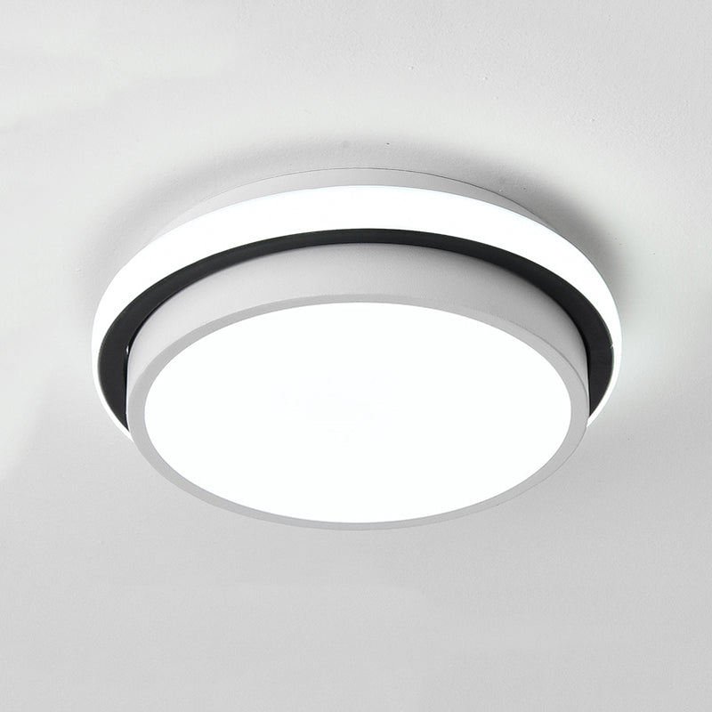 Accesorio de iluminación de techo LED de montaje empotrado contemporáneo, luz de montaje en techo para vestíbulo