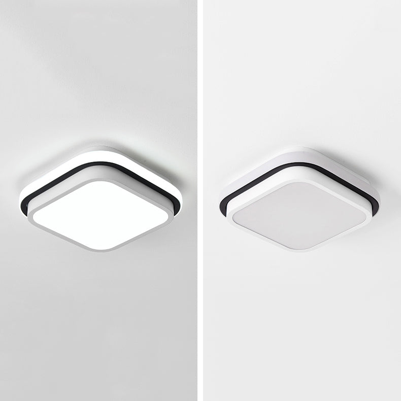 Contemporary Flush Mount Ceiling Lighting Fixture LED Ceiling Mount Light for Foyer