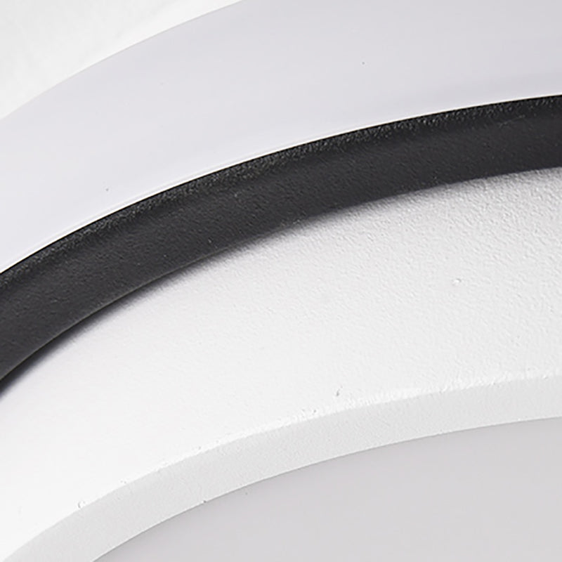 Accesorio de iluminación de techo LED de montaje empotrado contemporáneo, luz de montaje en techo para vestíbulo