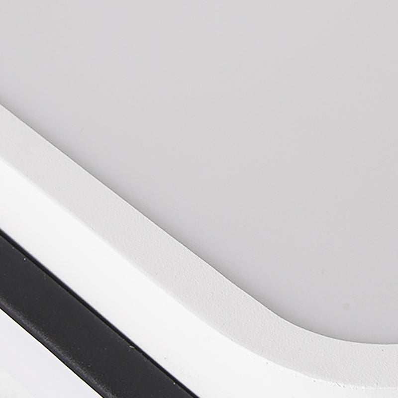 Accesorio de iluminación de techo LED de montaje empotrado contemporáneo, luz de montaje en techo para vestíbulo