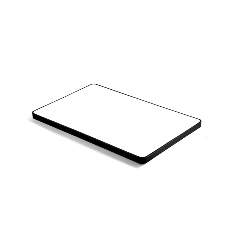 Lámpara de techo LED de geometría empotrada contemporánea para dormitorio