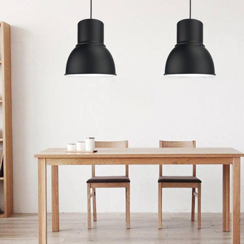 Lampada a sospensione geometrica Stile industriale Alluminio 1 lampada a sospensione lampadina