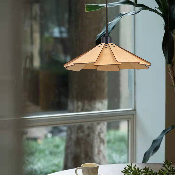 Style contemporain suspendu en bois