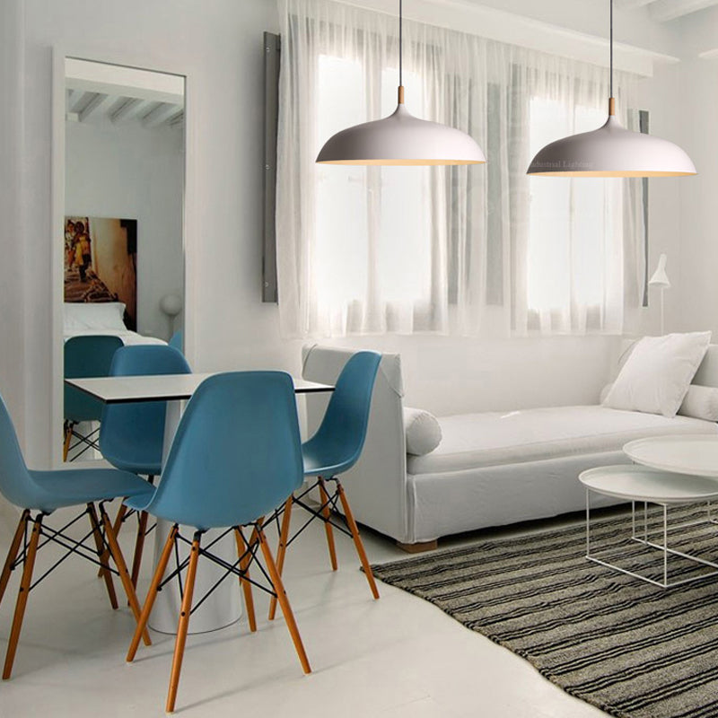 Industrial Hanging Light Metal Pendant Lighting Fixture for Living Room