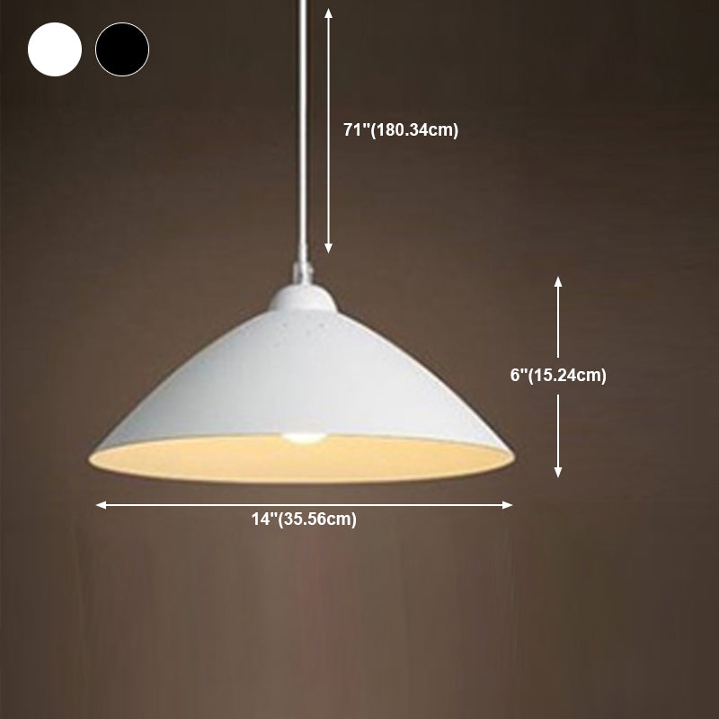 Industrial Hanging Light Metal Pendant Lighting Fixture for Living Room