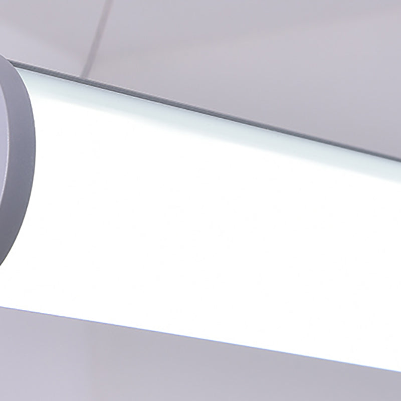 Aluminio Island Lightsides de lámpara de colgante de restaurante LED de cilindro de 1 cilindro de 1 luces