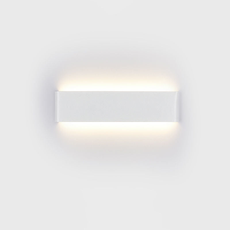 Zeitgenössische Wandleuchte gerade Form LED -Wandleuchten mit Aluminium für Schlafzimmer