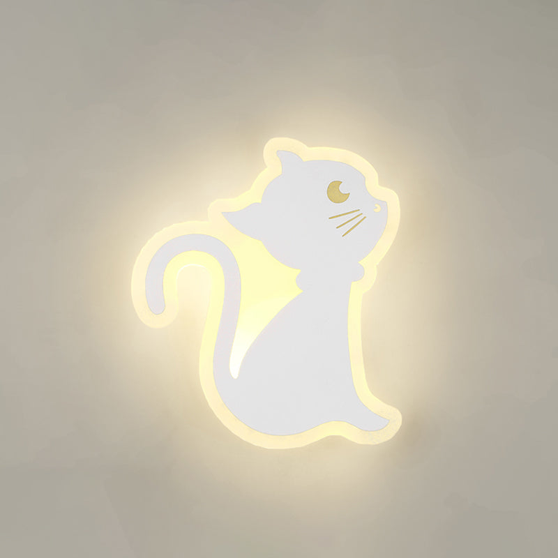 Lumo da parete contemporaneo a forma geometrica Sconce da parete a LED con metallo per soggiorno