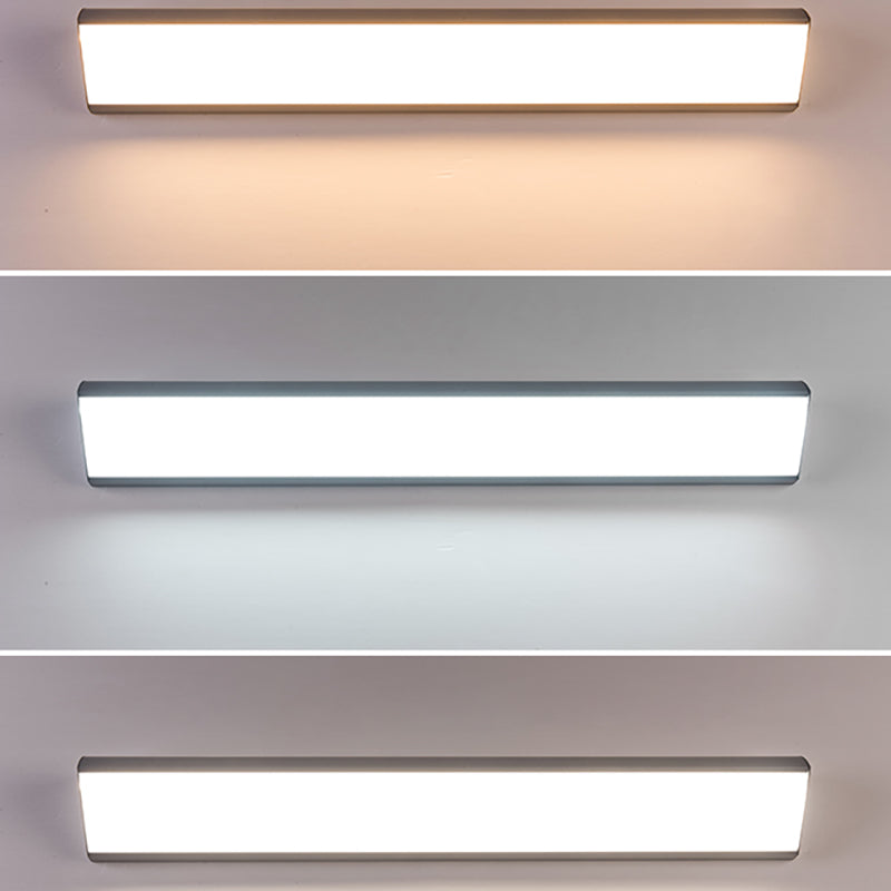 Moderne Aluminiumwandleuchte lange Streifenform 1 leichte Wandleuchten für Wohnzimmer