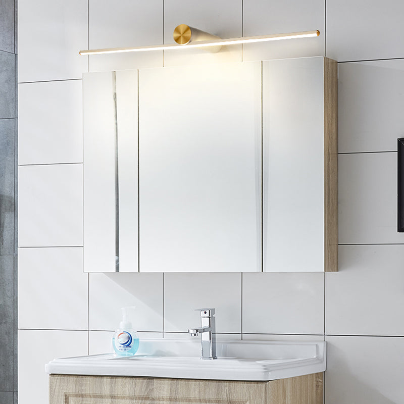 Modern Mirror Front Lighting LED Wall Mounted Light with Silicone Shade