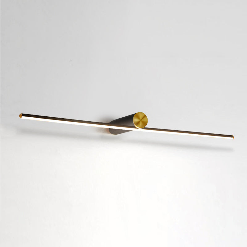 Modern Mirror Front Lighting LED Wall Mounted Light with Silicone Shade