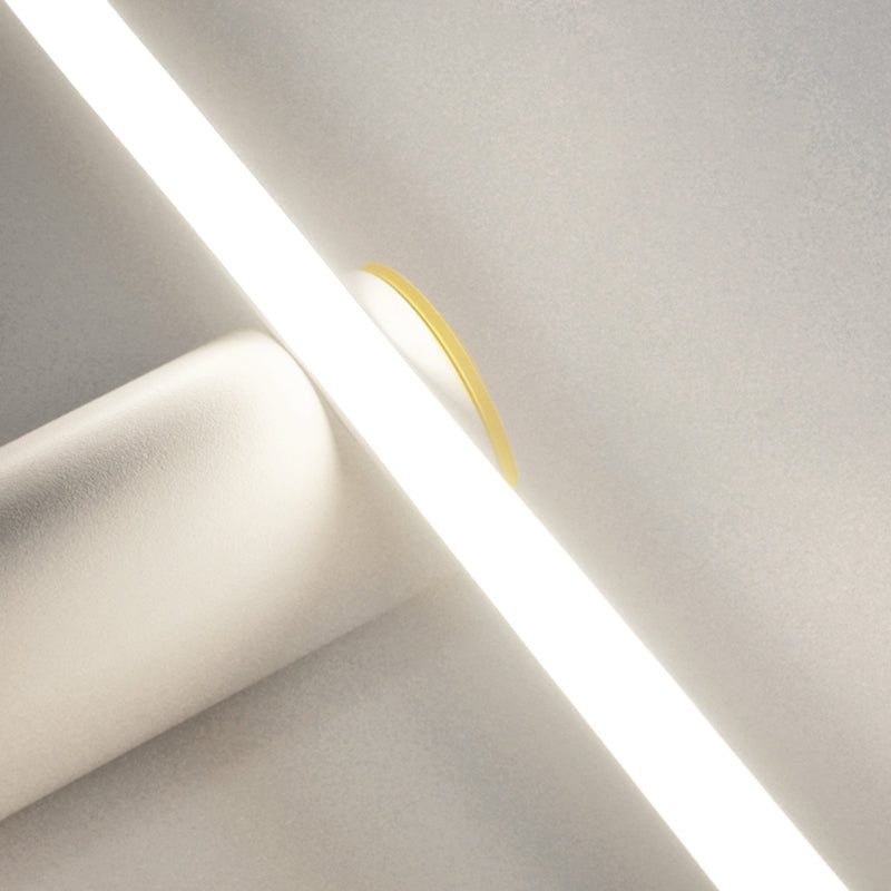 Modern Mirror Front Lighting LED Wall Mounted Light with Silicone Shade