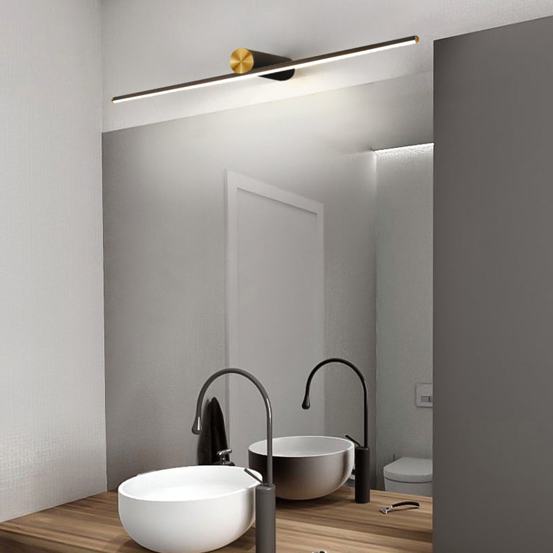 Modern Mirror Front Lighting LED Wall Mounted Light with Silicone Shade