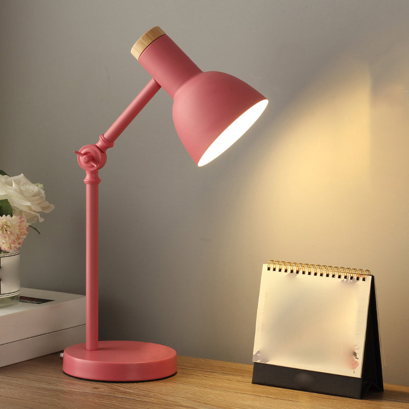 Macchero in metallo Light 1 luci da letto da letto da letto con tonalità a campana