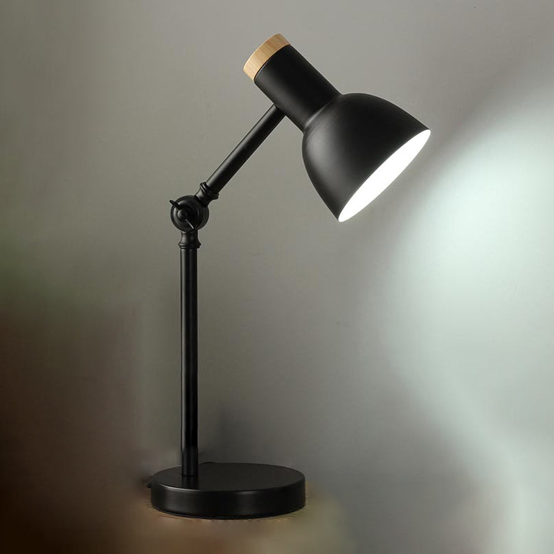 Macchero in metallo Light 1 luci da letto da letto da letto con tonalità a campana