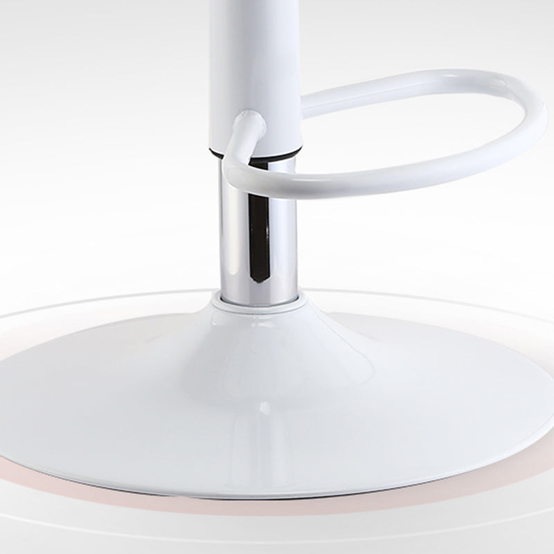 Industrial Style Bar-stool with Adjustable Height Metal Leg for Counter Restaurant,1 Piece