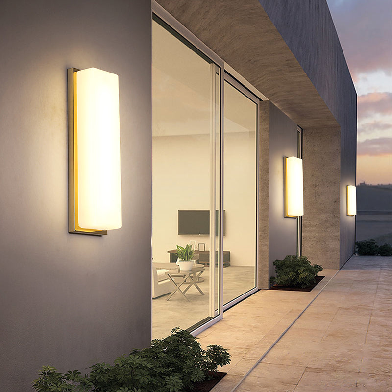 Quadratische Form Glaswand Schon