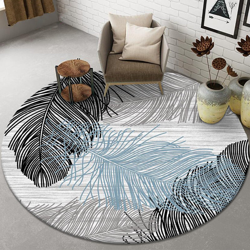 Alfombra de diamante de poliestérito de alfombra gris moderno para sala de estar para sala de estar para sala de estar