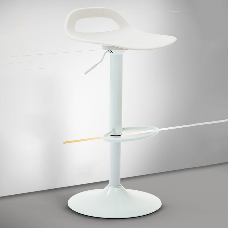 Industrial Style Bar-stool Metal Leg with Adjustable Height Bucket Seat Barstool