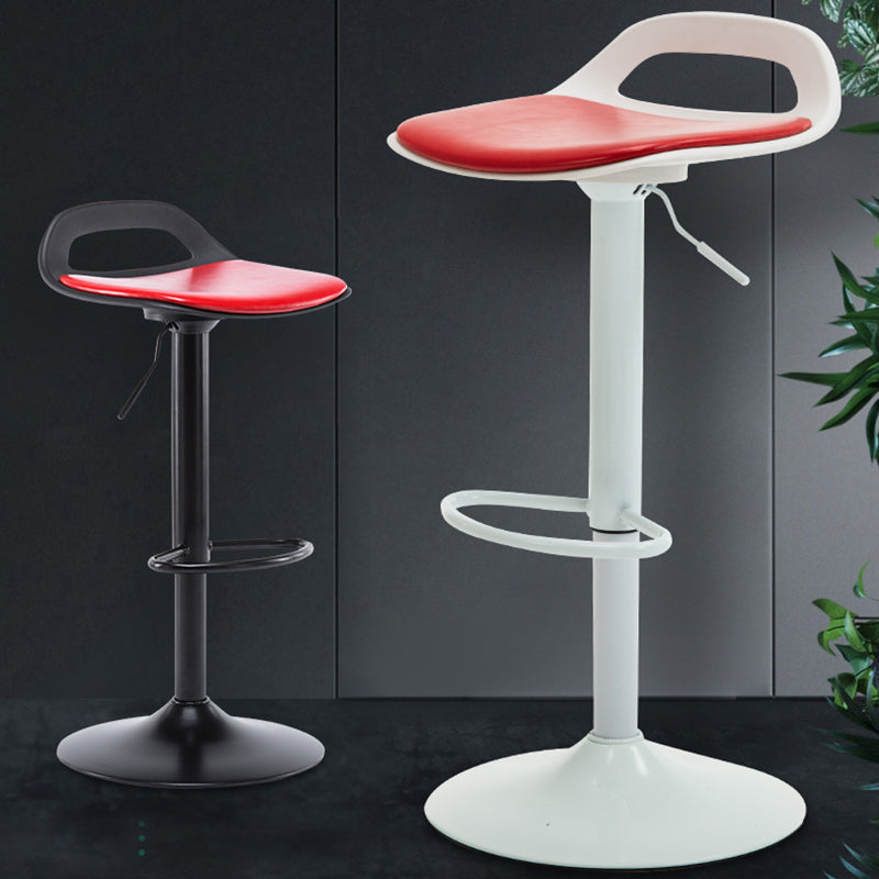 Industrial Style Bar-stool Metal Leg with Adjustable Height Bucket Seat Barstool