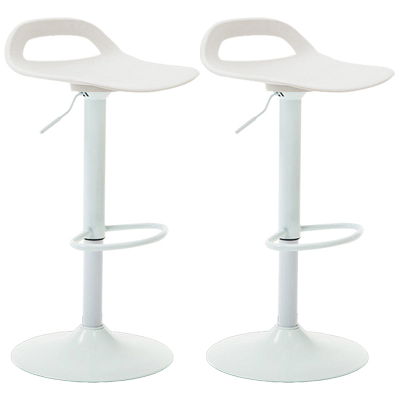 Industrial Style Bar-stool Metal Leg with Adjustable Height Bucket Seat Barstool