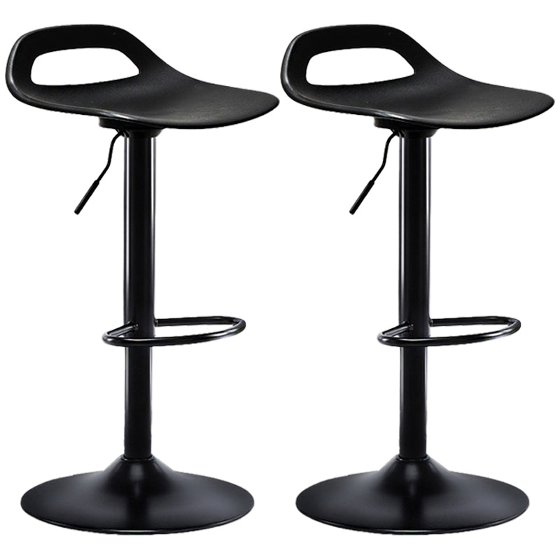 Industrial Style Bar-stool Metal Leg with Adjustable Height Bucket Seat Barstool
