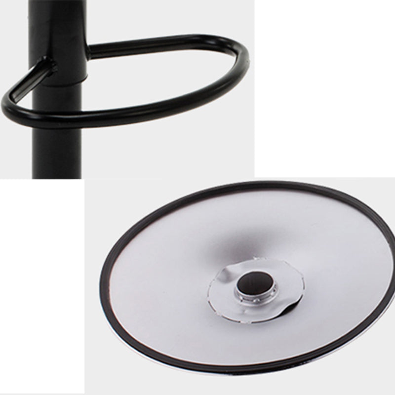 Industrial Style Bar-stool Metal Leg with Adjustable Height Bucket Seat Barstool