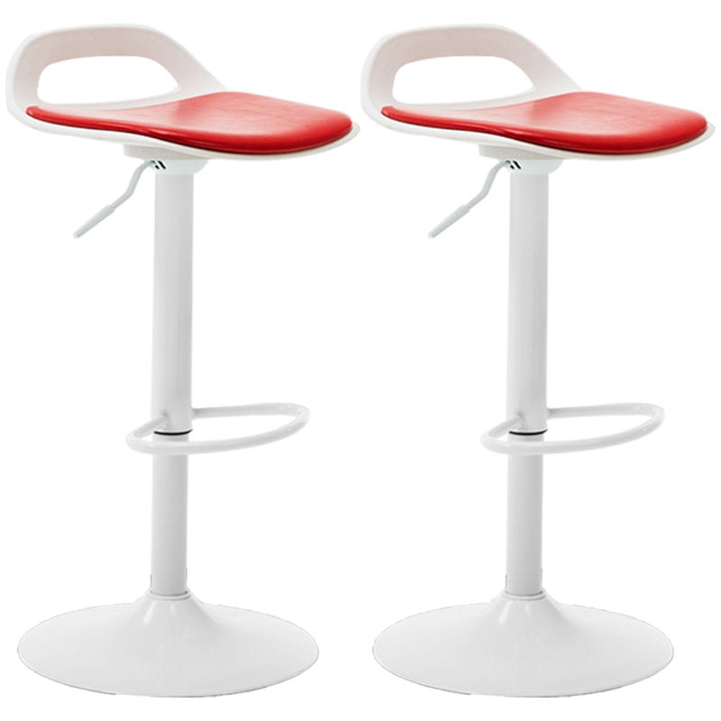 Industrial Style Bar-stool Metal Leg with Adjustable Height Bucket Seat Barstool