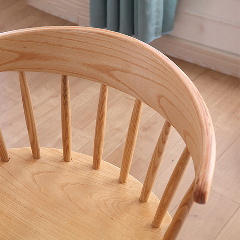 Contemporary Style Dining Wooden Chair Kitchen Wingback Armless Chairs
