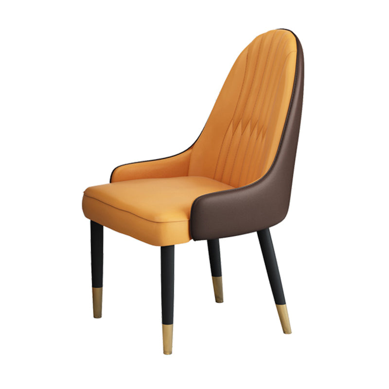 1/2/4/5 Pcs Metal Scandinavian Dining Room Set with Round Table Dinette Set