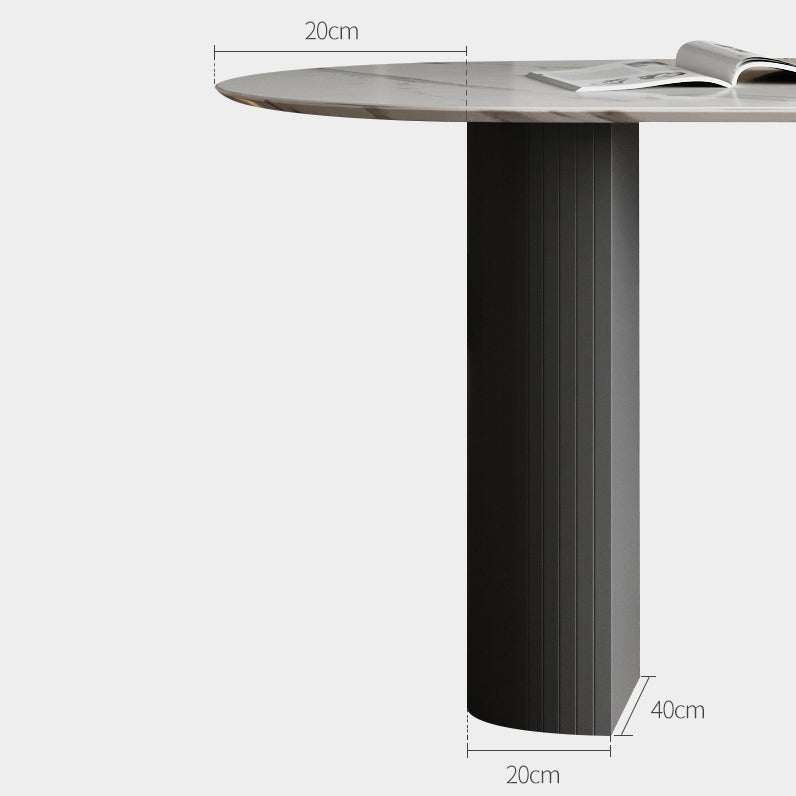 Contemporary 1/4/7 Pieces Dining Set Sintered Stone Dining Set for Dining Room