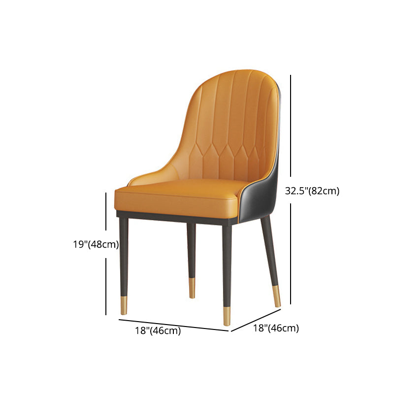 1/3/4/5 Pcs Metal Glam Style Dining Room Set with Round Table Dinette Set