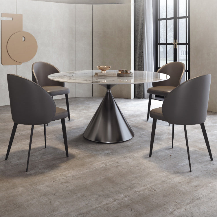 Contemporary 1/4/5/7 Pieces Dining Set Round Dining Room Table Set