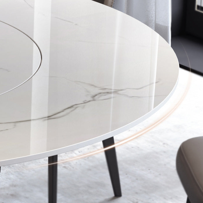 Contemporary 1/4/5/7 Pieces Dining Set Round Dining Room Table Set