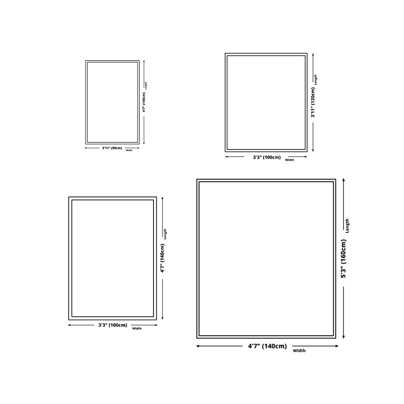 Orange moderner Teppich Polyester Farbe Stück Teppich Waschbar für Wohnzimmer