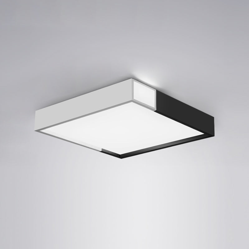Contemporary Flush Mount Ceiling Lighting Fixture Geometry Shape LED Ceiling Light