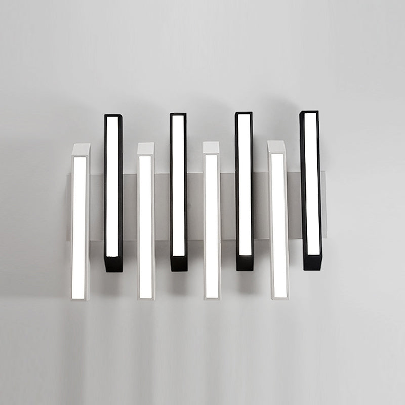 Luminaire de plafond encastré à plusieurs têtes, plafonnier LED contemporain