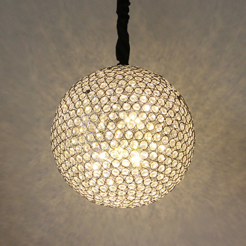 Lampadario contemporaneo a 3 lampadario a cristallo head ristorante il lampadario appeso