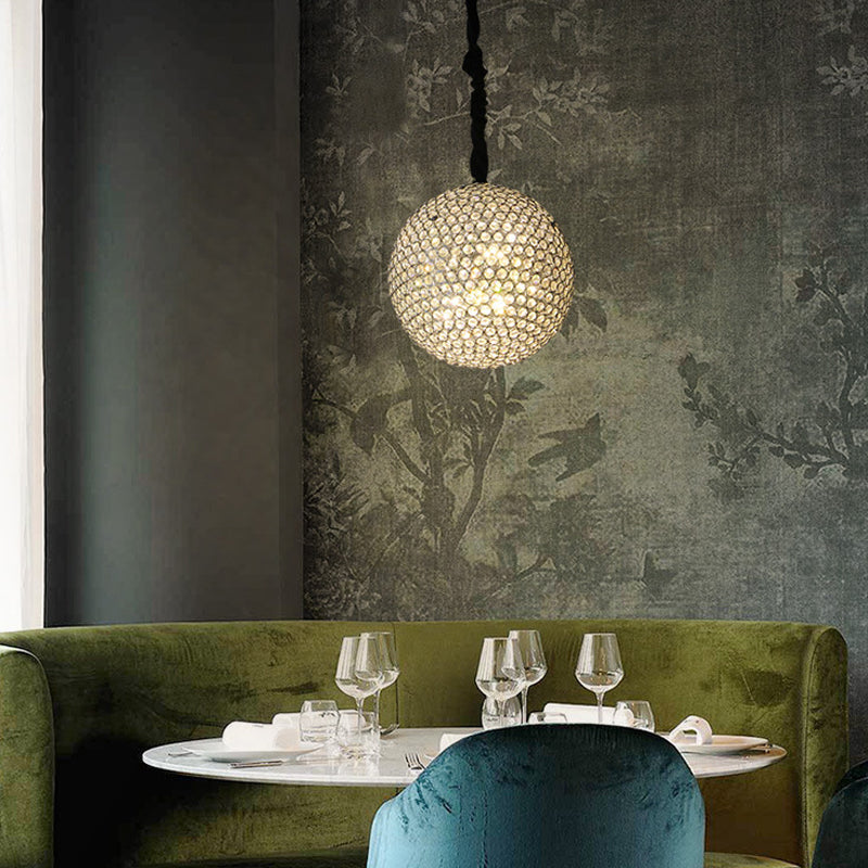 Lampadario contemporaneo a 3 lampadario a cristallo head ristorante il lampadario appeso
