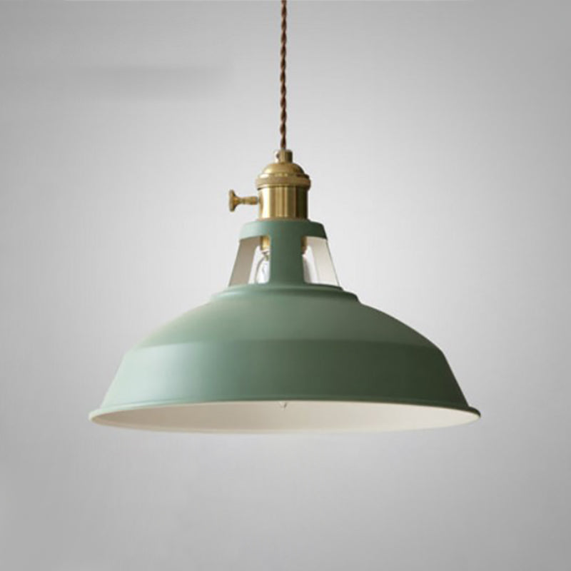 Industrial Hanging Light Colorful Metal Pendant Lighting Fixture for Living Room